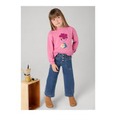 Mayoral Girls Denim Wide Leg Jeans